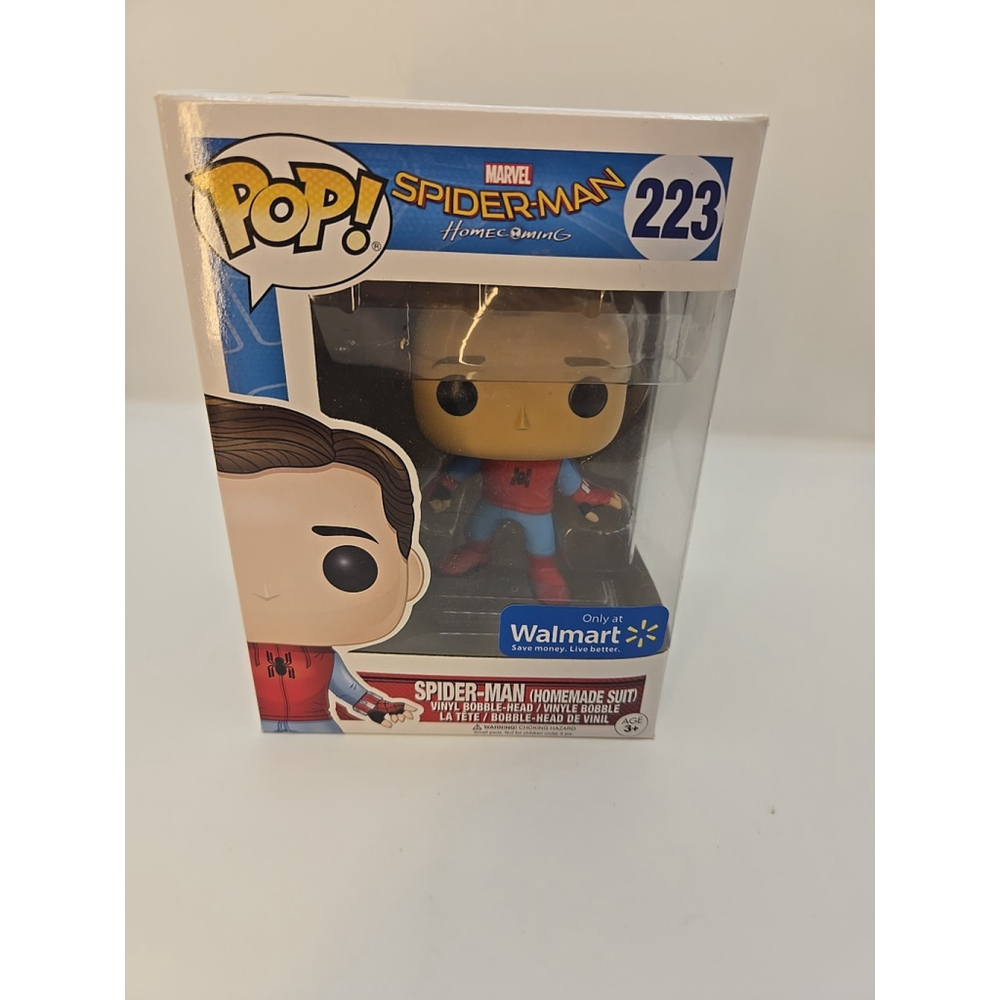 Funko Pop! Vinyl: Marvel - Spider-Man - (Homemade Suit) - Walmart (Exclusive)...
